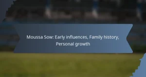 Moussa Sow: Early influences, Family history, Personal growth